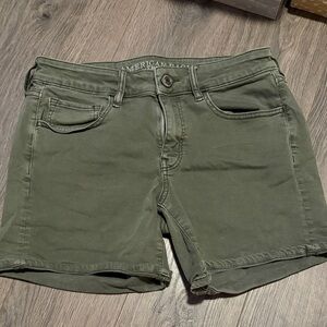American Eagle Outfitters Olive Jean Shorts